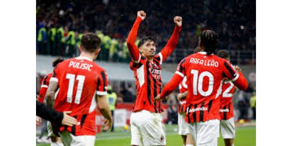 AC Milan väliaikaisesti Serie A n sarjataulukon kärjessä